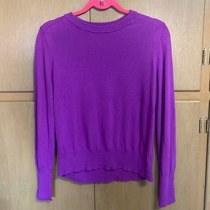 A New Day fushia tight knit sweater